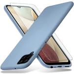 Lavendelfarbene Samsung Galaxy A12 Hüllen mit Bildern aus Silikon mit Schutzfolie 