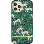 Reduzierte Grüne Animal-Print Richmond & Finch iPhone 12 Pro Hüllen mit Leopard-Motiv mit Bildern kratzfest 