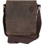 Braune Strellson Richmond Messenger Bags & Kuriertaschen aus Leder klein 
