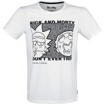 Weiße Rick and Morty T-Shirts für Herren 