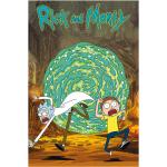 Rick and Morty Poster aus Papier Hochformat 