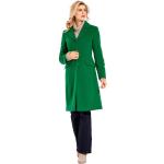 Grüne Unifarbene Rick Cardona Kapuzenmäntel aus Wolle mit Kapuze für Damen Größe XS 