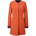 RICK CARDONA Damen Designer-Mantel, orange, Größe:40
