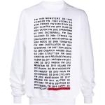 Rick Owens DRKSHDW Sweatshirt mit Schriftzug - Weiß