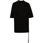 Rick Owens, Schwarzes Baumwoll-Jersey-T-Shirt mit DRKSHDW-Detail Black, Herren, Größe: L