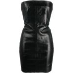 Reduzierte Schwarze RICK OWENS Mini Bandage-Kleider & Bodycon-Kleider mit Reißverschluss aus Baumwollmischung enganliegend für Damen Größe XS 