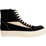 Schwarze Vintage RICK OWENS High Top Sneaker & Sneaker Boots für Herren Größe 41 