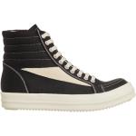 Schwarze Vintage RICK OWENS High Top Sneaker & Sneaker Boots für Herren 