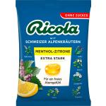 Ricola Bonbon, Menthol Zitrone extra stark, zuckerfrei (75 g)