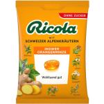 Ricola Ingwer Orangenminze ohne Zucker 75g