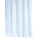 RIDDER Duschvorhang Folie ca. 240x180 cm, Standard, weiß, inkl. Ringe | 100% Wasserdicht | Uni