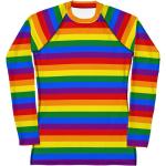 Ride The Rainbow Rash Guard - Fat Cat Rainbow Rashie Lgbtqi Gay Pride Sonnenschutzshirt Workout Running Cycling Shirt