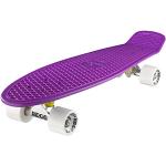 Ridge PB-27-Purple-White Skateboard, Purple/White, 69 cm