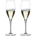 Vintage Riedel Champagnergläser aus Glas 2-teilig 
