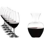 Riedel Ouverture Weinglas und Dekanter Set, 7-teilig, Dekanter und Gläser