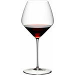 Schwarze Rotweingläser aus Glas mundgeblasen 2-teilig 