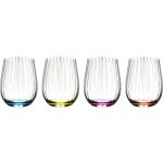 Violette Runde Glasserien & Gläsersets aus Kristall mundgeblasen 4-teilig 