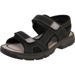 Schwarze Rieker Outdoor-Sandalen für Herren Größe 44 für den für den Sommer 