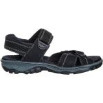 Schwarze Rieker 68851 Outdoor-Sandalen aus Leder für Damen Größe 37 für den für den Sommer 