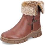 Rieker Damen Ankle Boots Z1082, Frauen Stiefeletten,winterstiefeletten,stiefel,bootee,booties,halbstiefel,kurzstiefel,braun (25),41 EU / 7.5 UK