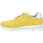 Gelbe Rieker Slip-on Sneaker ohne Verschluss für Damen Größe 37 für den für den Sommer 