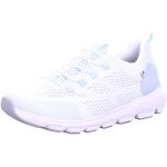 Weiße Rieker Evolution Slip-on Sneaker ohne Verschluss aus Textil für Damen Größe 37 