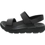 Schwarze Rieker Evolution Outdoor-Sandalen für Damen Größe 43 für den für den Sommer 