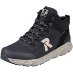 Schwarze Rieker Evolution High Top Sneaker & Sneaker Boots mit Reißverschluss in Normalweite aus Textil Wasserabweisend für Herren 
