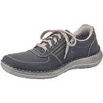 Blaue Business Rieker Pacific Derby Schuhe mit Schnürsenkel für Herren Größe 43 