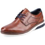 Reduzierte Braune Business Rieker Hochzeitsschuhe & Oxford Schuhe mit Schnürsenkel aus Glattleder für Herren Größe 43 