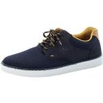 Reduzierte Blaue Rieker Low Sneaker mit Schnürsenkel in Normalweite aus Textil für Herren Größe 41 