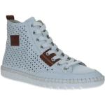 Weiße Rieker High Top Sneaker & Sneaker Boots aus Glattleder für Damen Größe 38 