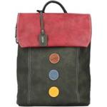 Rieker Ladies Backpack (H1357) khaki/cherry red