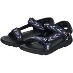 Schwarze Rieker Evolution Outdoor-Sandalen mit Riemchen leicht für Herren Größe 44 für den für den Sommer 