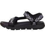 Schwarze Rieker Evolution Outdoor-Sandalen aus Textil für Herren Größe 42 für den für den Sommer 