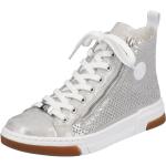 Reduzierte Rieker High Top Sneaker & Sneaker Boots mit Reißverschluss in Normalweite aus Textil leicht für Damen 