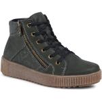 Reduzierte Grüne Rieker High Top Sneaker & Sneaker Boots für Damen Größe 37 