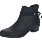 Reduzierte Elegante Rieker Ankle Boots & Klassische Stiefeletten aus Kunstleder für Damen mit Absatzhöhe 3cm bis 5cm 