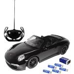 Schwarze Porsche Spielzeug Cabrios aus Kunststoff 
