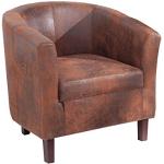 Braune Moderne Riess Ambiente Lounge Sessel aus Massivholz Breite 0-50cm, Höhe 0-50cm, Tiefe 50-100cm 