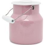 Pastellrosa Moderne Riess Milchkannen & Milchkännchen 1l aus Eisen 
