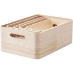 Skandinavische Stelton Rig-Tig by Stelton Boxen & Aufbewahrungsboxen aus Holz 5-teilig 