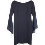 Blaue RINASCIMENTO Rundhals-Ausschnitt Etuikleider aus Polyester für Damen Größe S 