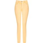 Reduzierte Gelbe RINASCIMENTO Skinny Jeans aus Denim für Damen Größe L für den für den Frühling 