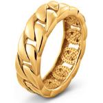 Reduzierte Goldene TCHIBO Vergoldete Ringe aus vergoldet für Damen 