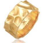 Goldene Elegante Kuzzoi Runde Goldringe aus Gold für Herren Größe 58 