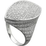 Ring Damenring mit sehr vielen Zirkonias weiß 925 Silber,Innenumfang 58mm  Ø18.5mm
