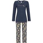 Blaue RINGELLA Damenschlafanzüge & Damenpyjamas Größe XL 