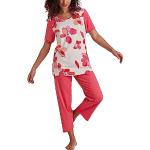 Ringella Damen Pyjama mit Blumendessin Perle 54 3211239,Perle, 54