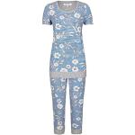 Blaue RINGELLA Damenschlafanzüge & Damenpyjamas Größe S 